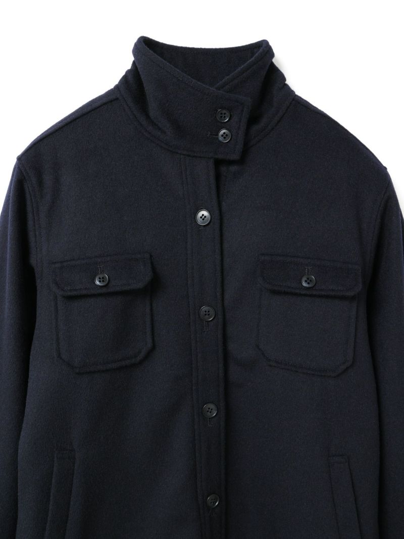 ジャケット・アウター miudori mizuiro ind シンセティックレザージップブルゾン｜ MARcourt ONLINE