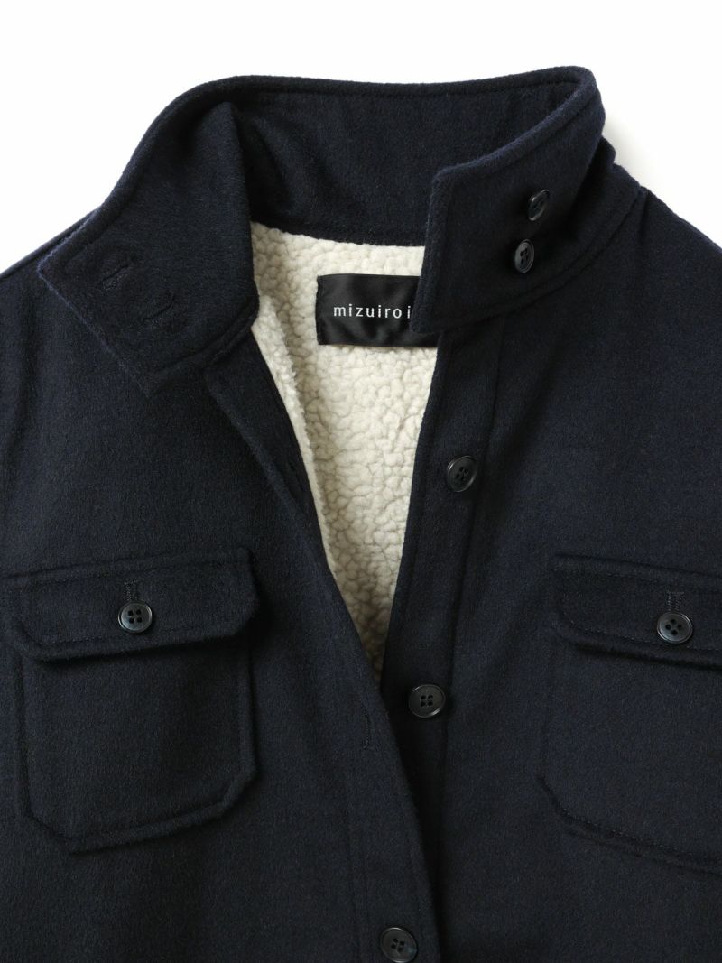 mizuiro ind バックボアシャツジャケット｜ MARcourt ONLINE STORE