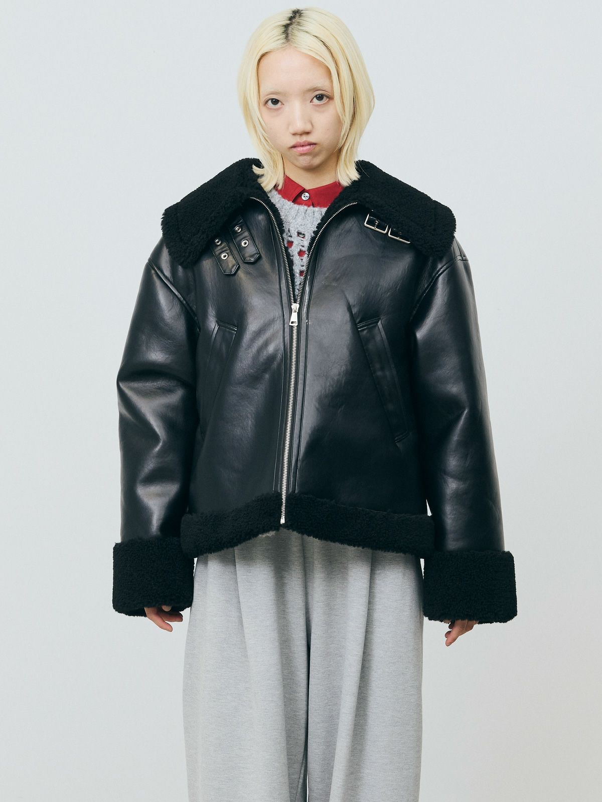 MARMARMAR フェイクムートンジャケット｜ MARcourt ONLINE STORE