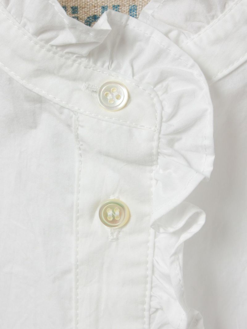 MidiUmi フロントハーフフリルシャツ｜ MARcourt ONLINE STORE