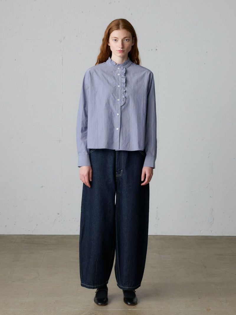 クミページ MidiUmi フロントハーフフリルシャツ｜ MARcourt ONLINE STORE