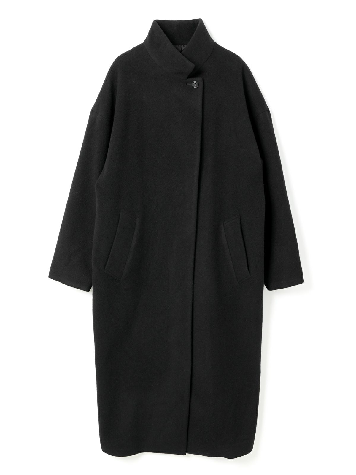 mizuiro ind ウールブレンドスタンドカラーコート｜ MARcourt ONLINE