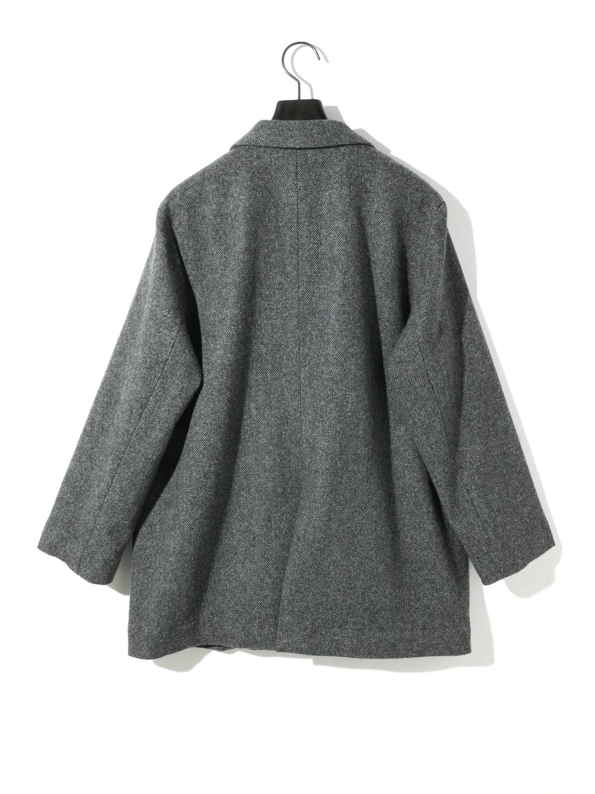 MIDIUMISOLID for Ladies ダブルブレストツイードジャケット