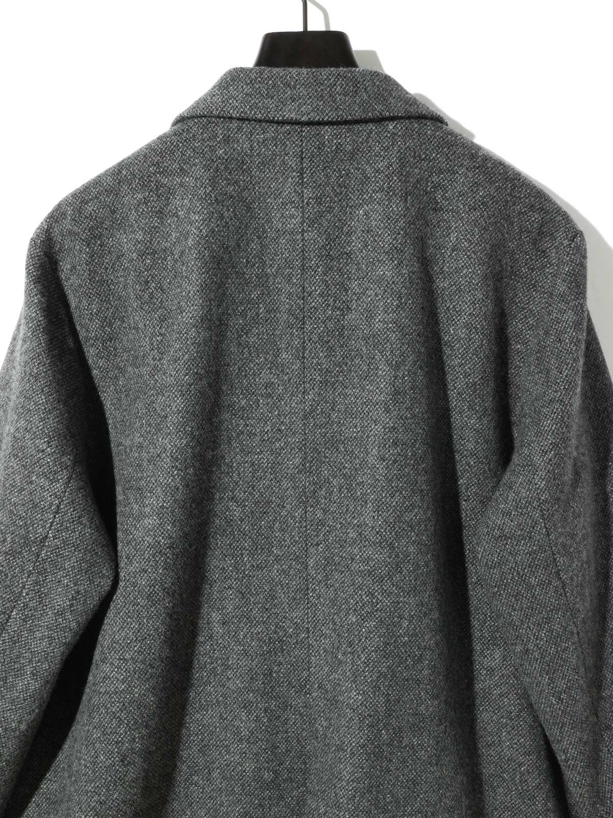 MIDIUMISOLID for Ladies ダブルブレストツイードジャケット