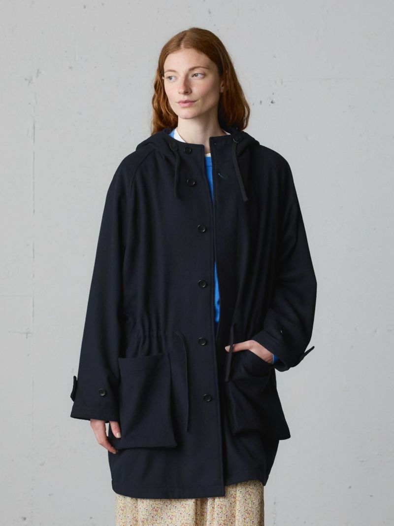 MidiUmi ウールフード付きコート｜ MARcourt ONLINE STORE