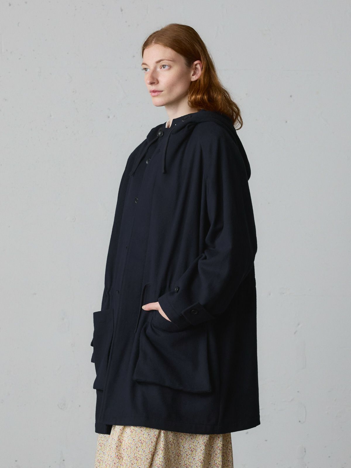 MidiUmi ウールフード付きコート｜ MARcourt ONLINE STORE