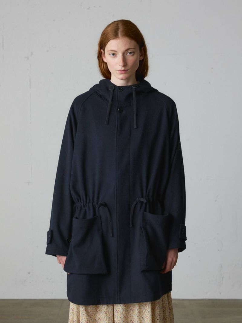 MidiUmi ウールフード付きコート｜ MARcourt ONLINE STORE