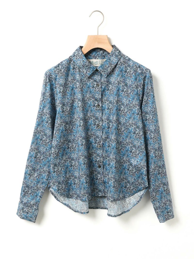 MidiUmi リバティプリントシャツ｜ MARcourt ONLINE STORE