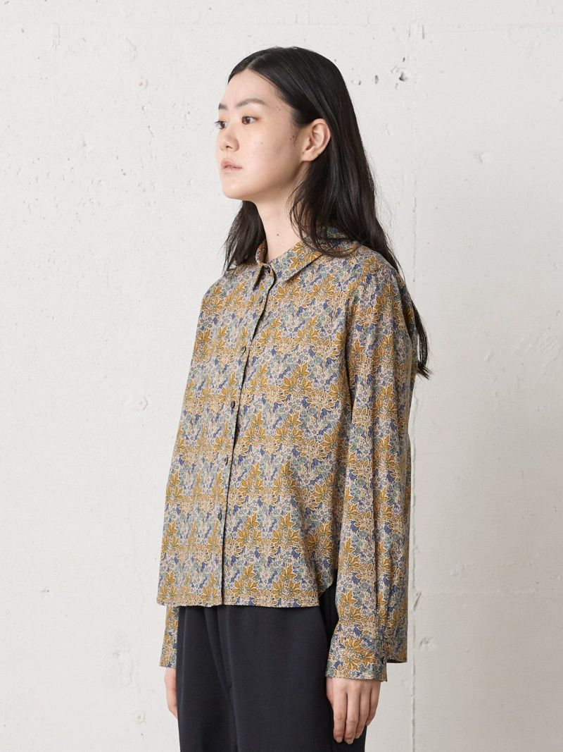 ジャスミン　リバティ　オーダー MidiUmi リバティプリントシャツ｜ MARcourt ONLINE STORE