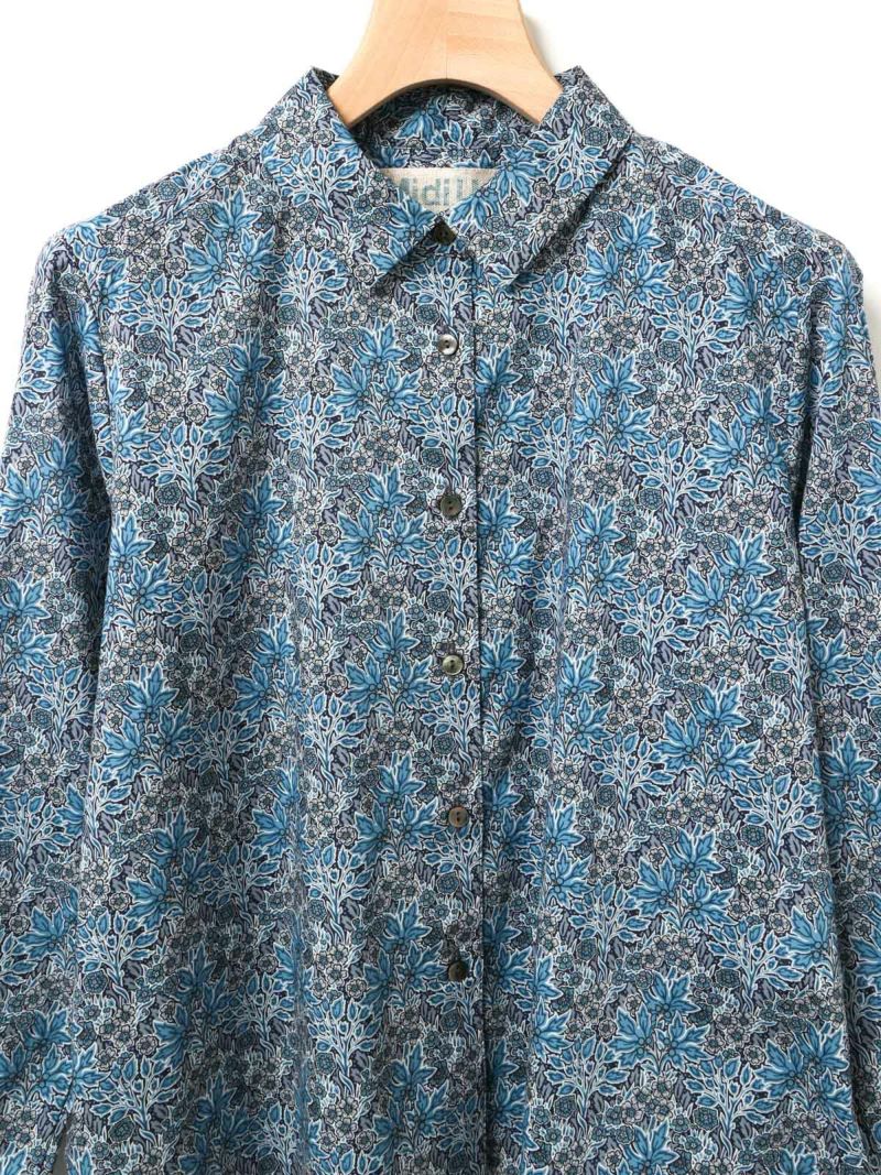 MidiUmi リバティプリントシャツ｜ MARcourt ONLINE STORE