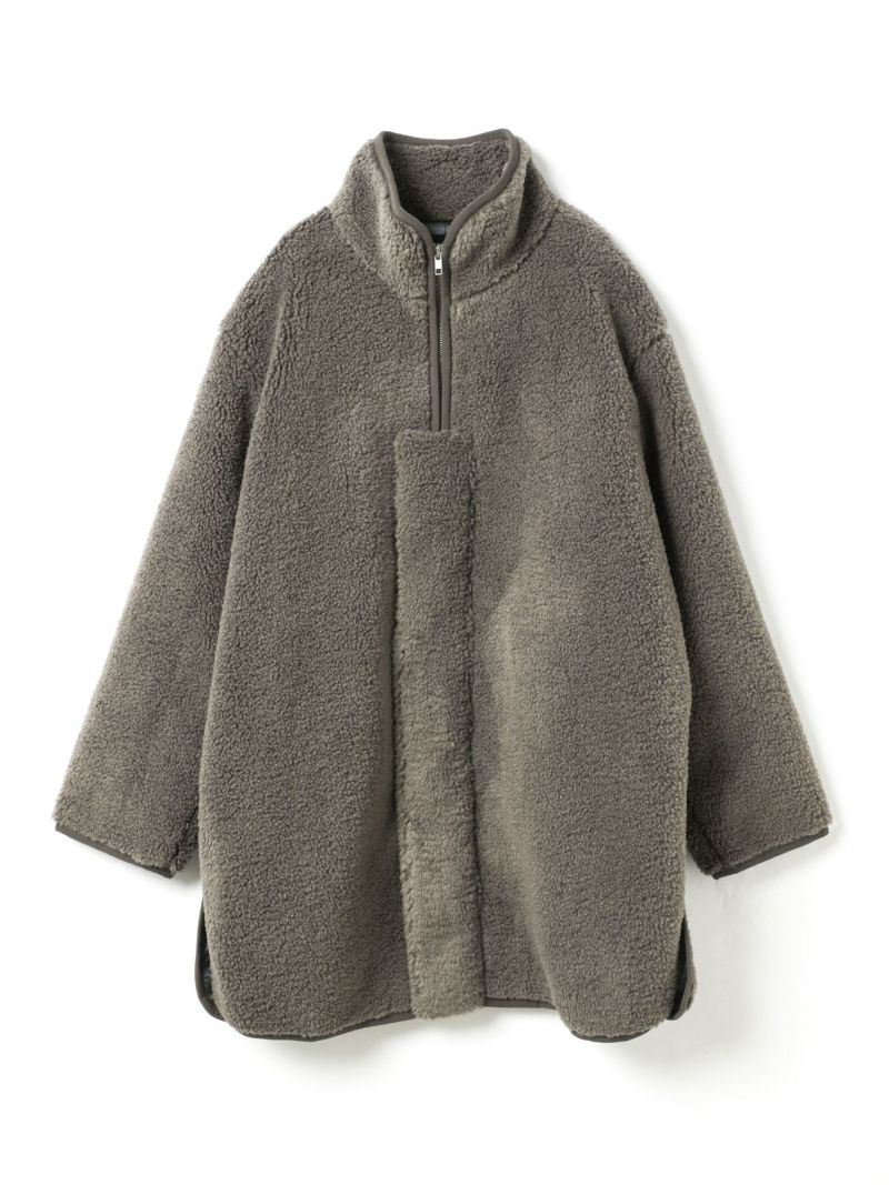 OHOTORO ボア　ブルゾン　コート OHOTORO オーバーサイズ ボア ブルゾン コート