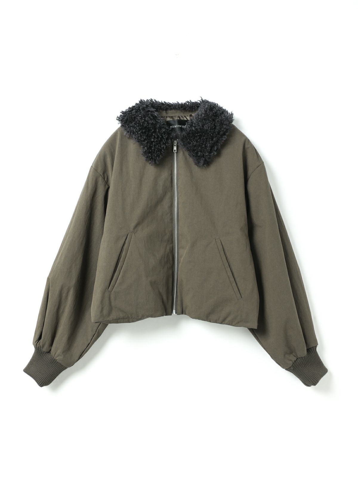 mizuiro ind ボアカラーショートジャケット｜ MARcourt ONLINE STORE