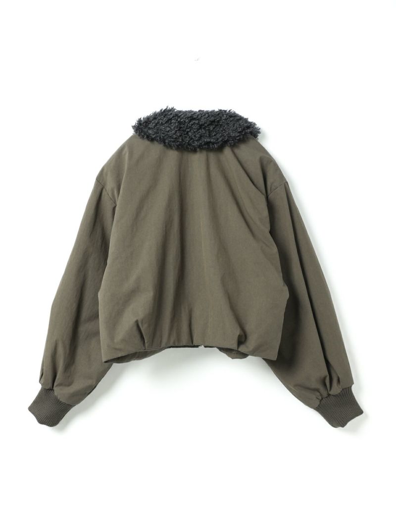 mizuiro ind ボアカラーショートジャケット｜ MARcourt ONLINE STORE