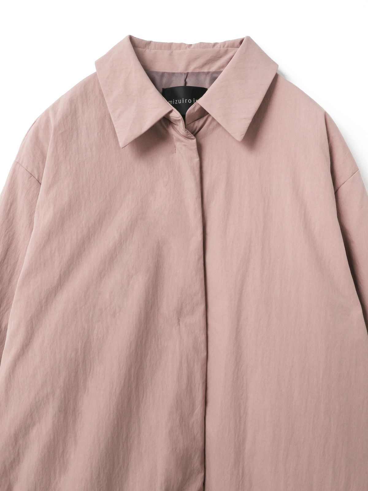 mizuiro ind ワイドパディングシャツジャケット｜ MARcourt ONLINE