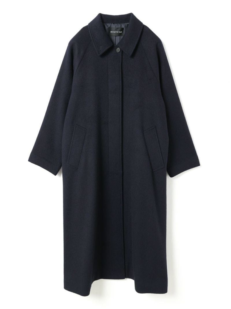 マーマーマー　バルマカーン コート　ステンカラー トレンチ ミズイロインド マーマーマー バルマカーン コート ステンカラー トレンチ ミズイロインド