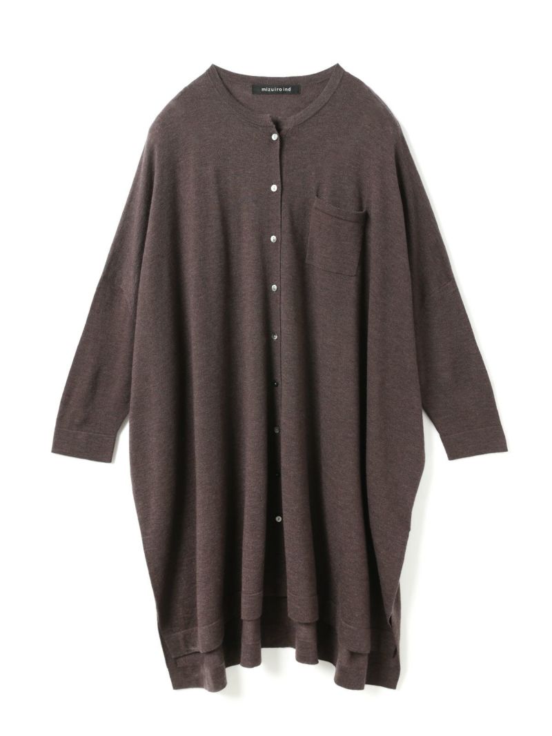 mizuiro ind ハイゲージスタンドカラーワンピース｜ MARcourt ONLINE