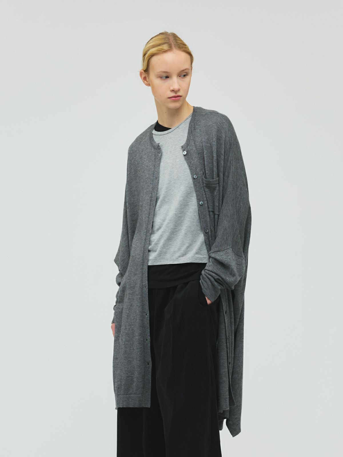 mizuiro ind ハイゲージスタンドカラーワンピース｜ MARcourt ONLINE