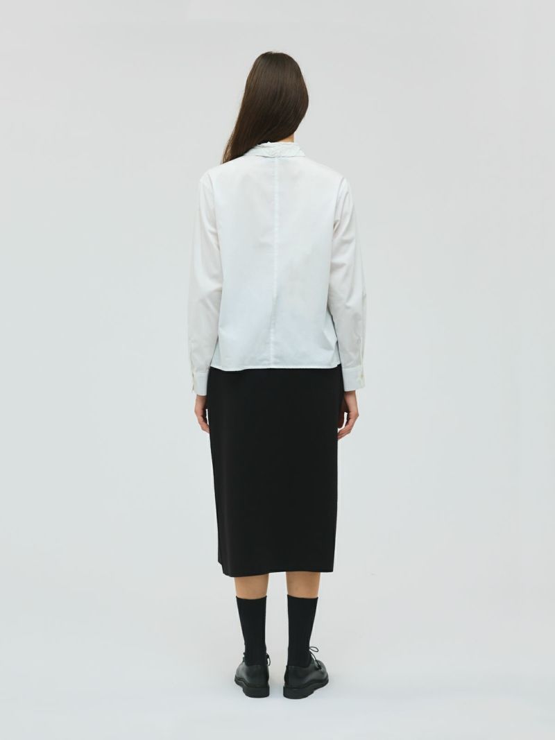 mizuiro ind ワッシャーカラーシャツ｜ MARcourt ONLINE STORE