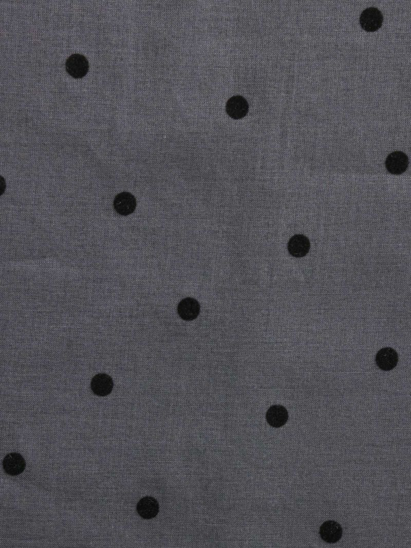 【BABY】ドットフロッキーコート　グレー BABY】ドットフロッキーコート グレー - メルカリ