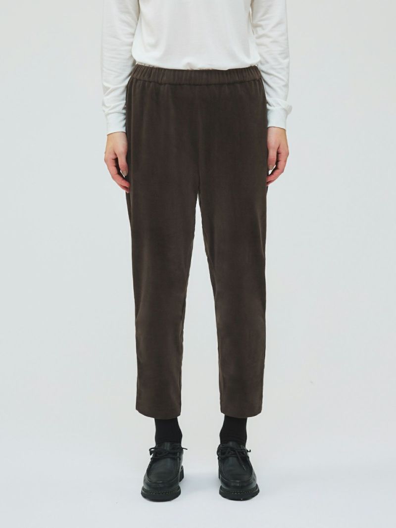 mizuiro ind ベロアイージーパンツ｜ MARcourt ONLINE STORE