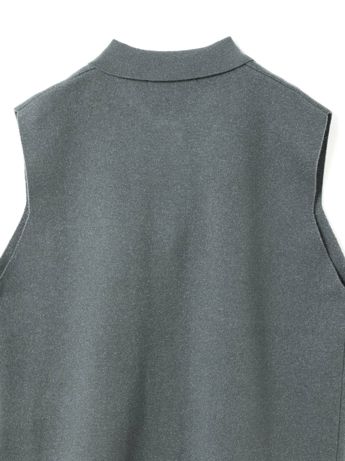 mizuiro ind 襟付きワイドベスト｜ MARcourt ONLINE STORE