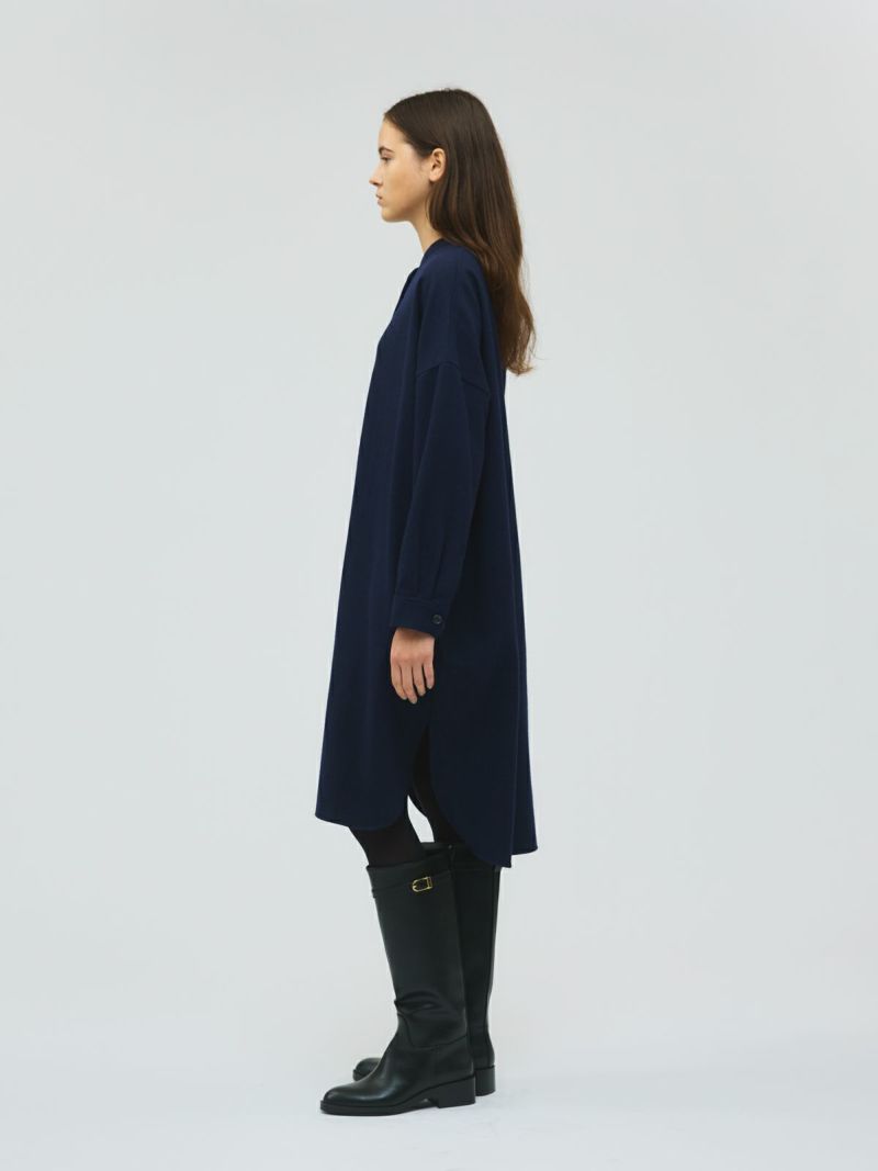 mizuiro ind スタンドカラーシャツワンピース｜ MARcourt ONLINE STORE