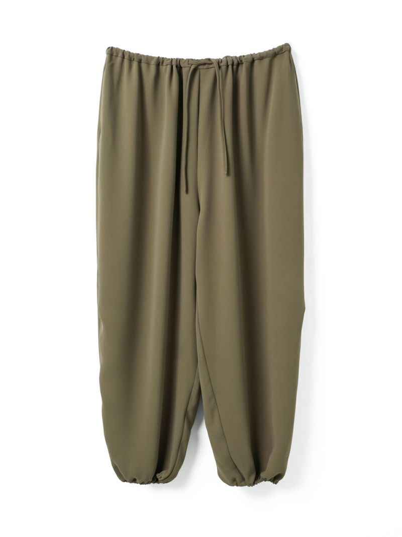 mizuiro ind ドローストリングヘムパンツ｜ MARcourt ONLINE STORE
