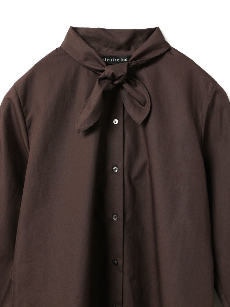 mizuiro ind リボンタイシャツ｜ MARcourt ONLINE STORE - マーコート
