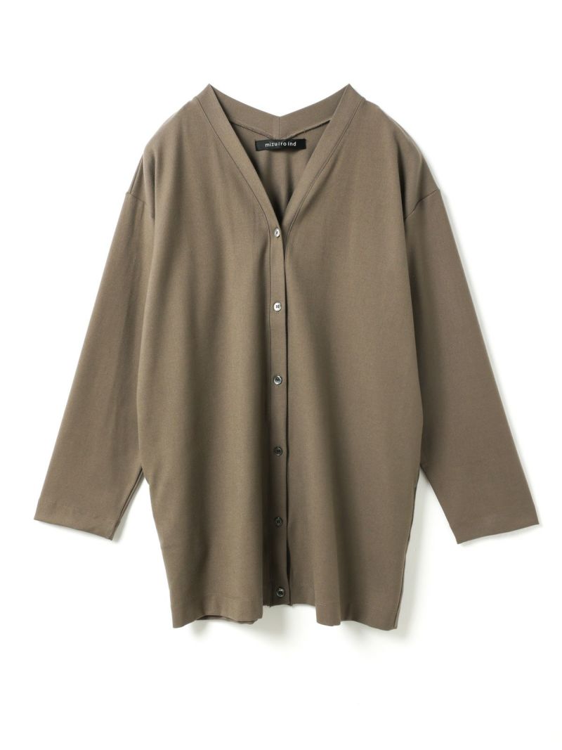 mizuiro ind Vネックカーディガン｜ MARcourt ONLINE STORE