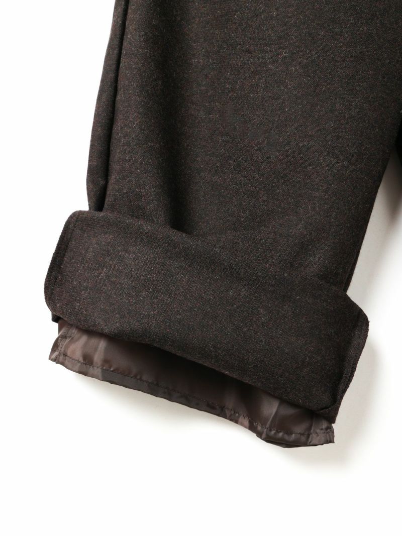 mizuiro ind ウールブレンドイージーパンツ｜ MARcourt ONLINE STORE