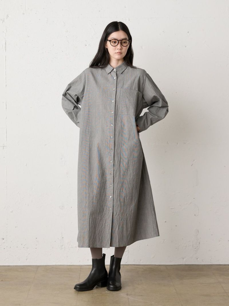 MidiUmi ビッグポケットシャツワンピース｜ MARcourt ONLINE STORE