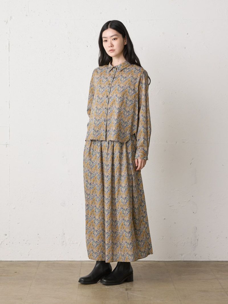 リバティ生地 フレアスカート M&M 楽天市場】リバティ LIBERTY フレアスカート 日本製 花柄 フラワー