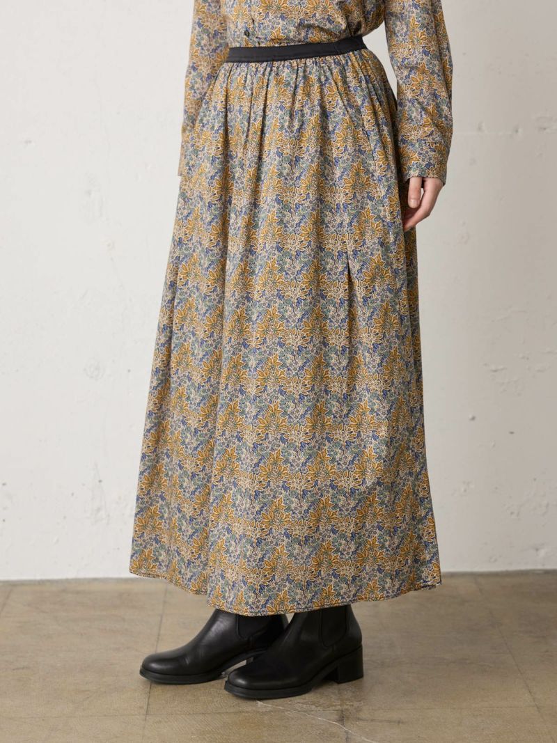 MidiUmi リバティプリントスカート｜ MARcourt ONLINE STORE