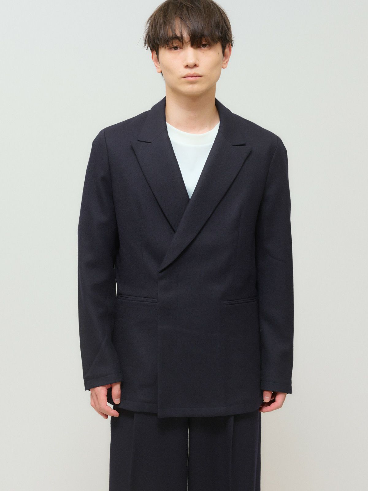MIDIUMISOLID Men's パッチポケットシャツジャケット｜ MARcourt