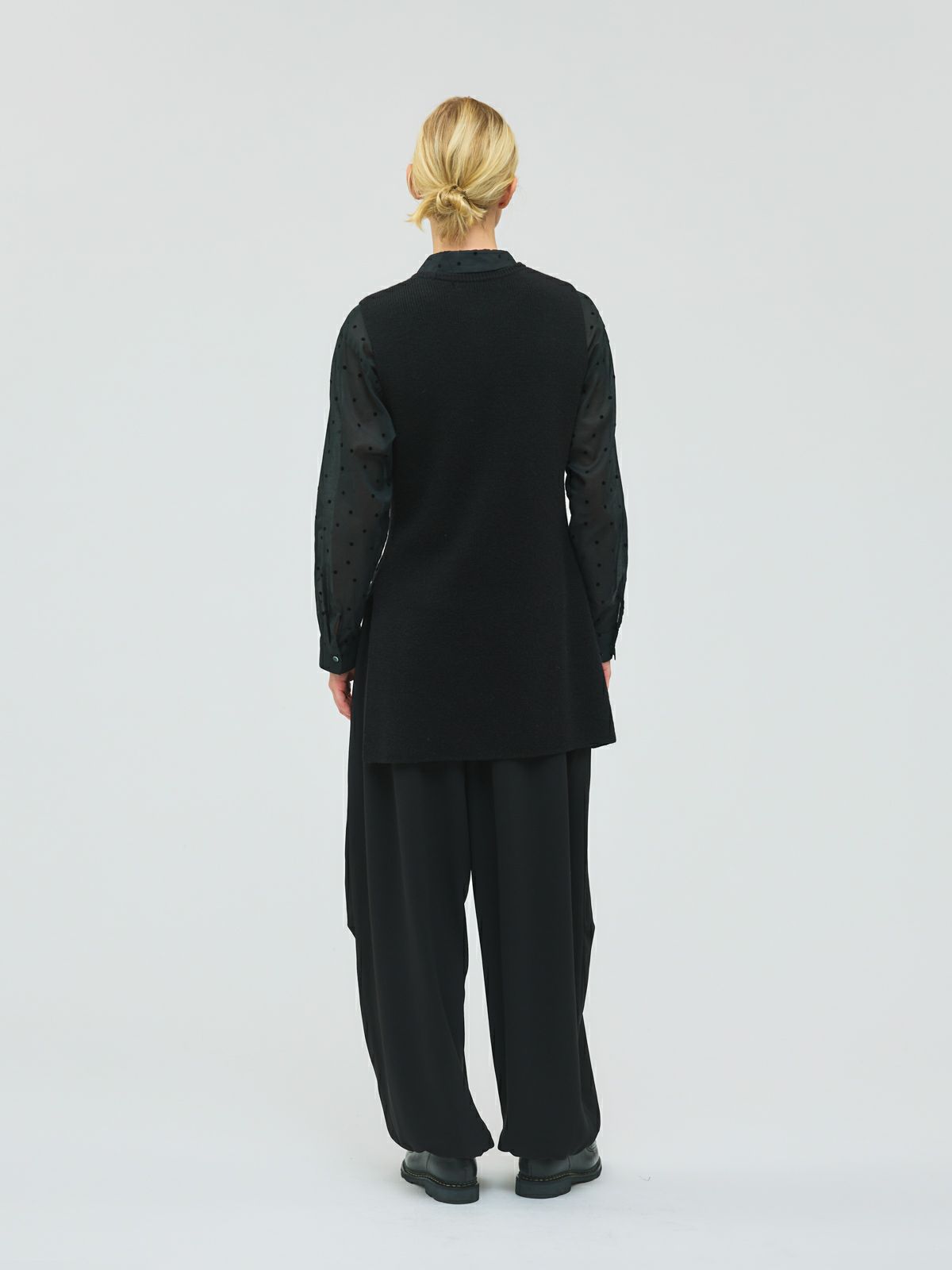 mizuiro ind サイドスリットリブベスト｜ MARcourt ONLINE STORE