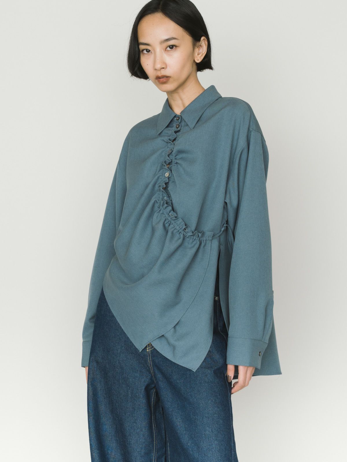 【ムータマリン】ドローストリングシャツ ドローストリングシャツ [全4色] – muta Online Store