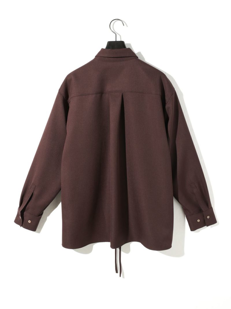 MIDIUMISOLID ドローストリングシャツ｜ MARcourt ONLINE STORE