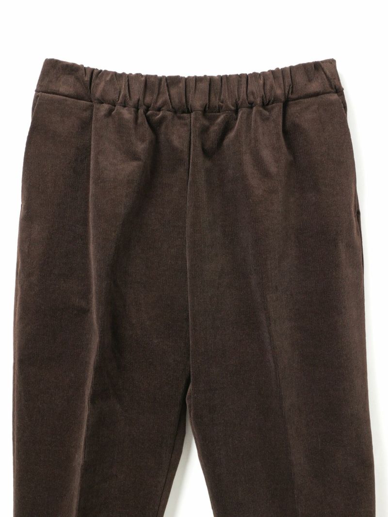 mizuiro ind コーデュロイセンタープレスパンツ｜ MARcourt ONLINE