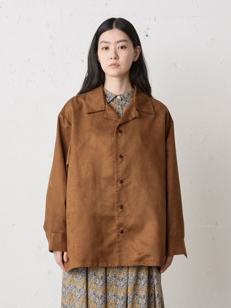 MidiUmi フェイクスエードシャツ｜ MARcourt ONLINE STORE