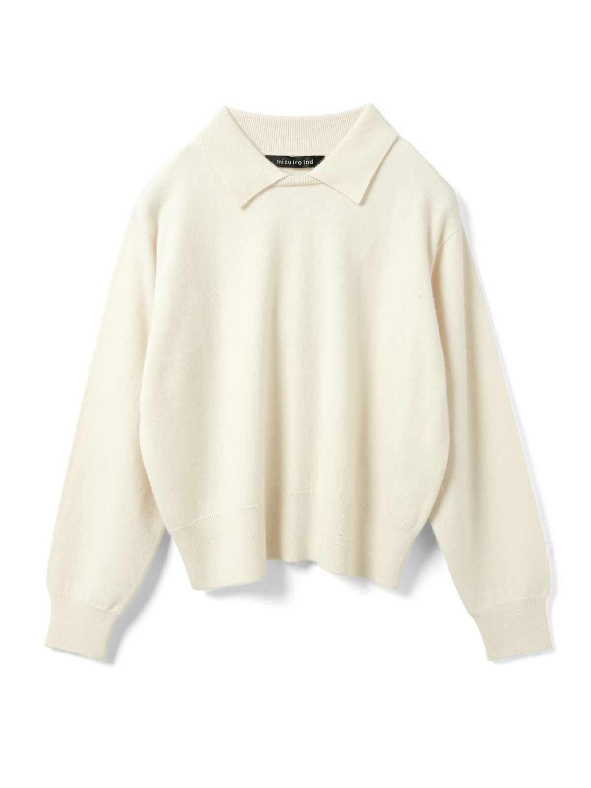 mizuiro ind ハイゲージ襟付きプルオーバー｜ MARcourt ONLINE STORE