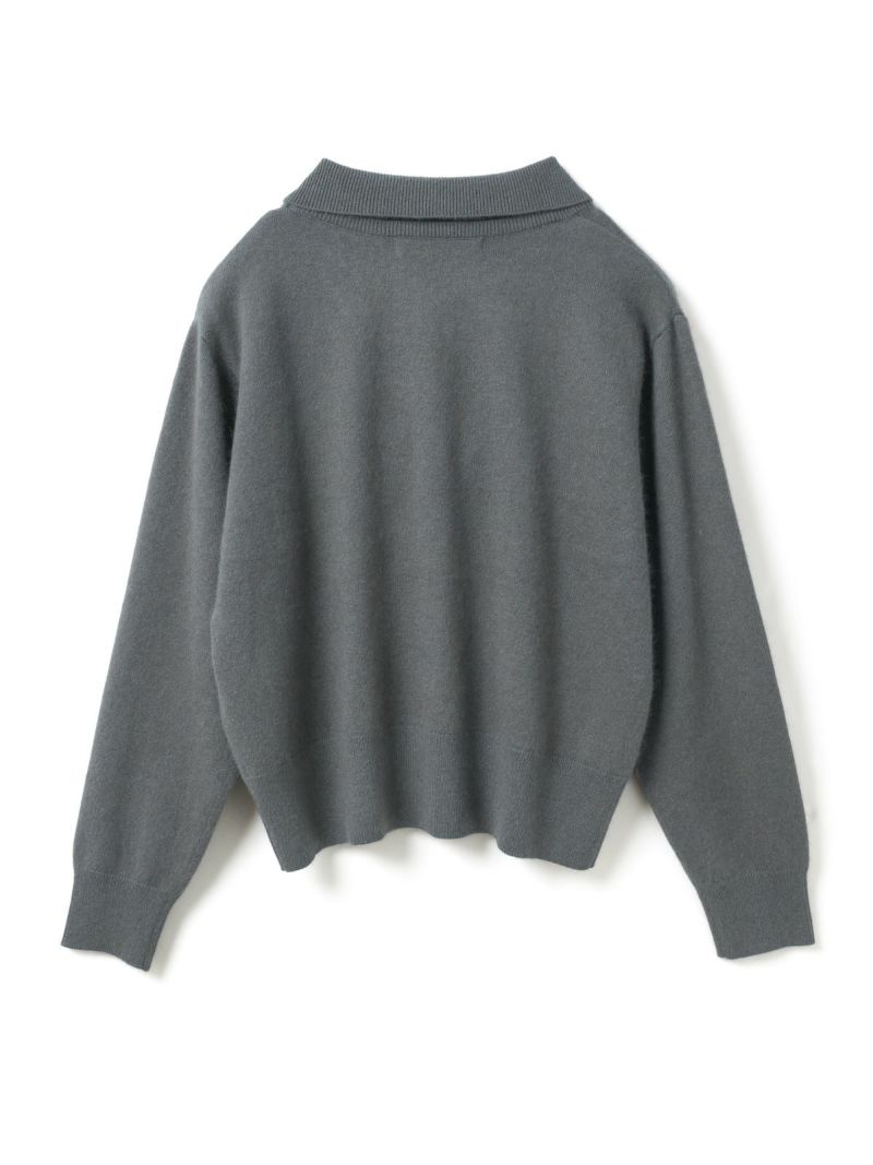 mizuiro ind ハイゲージ襟付きプルオーバー｜ MARcourt ONLINE STORE