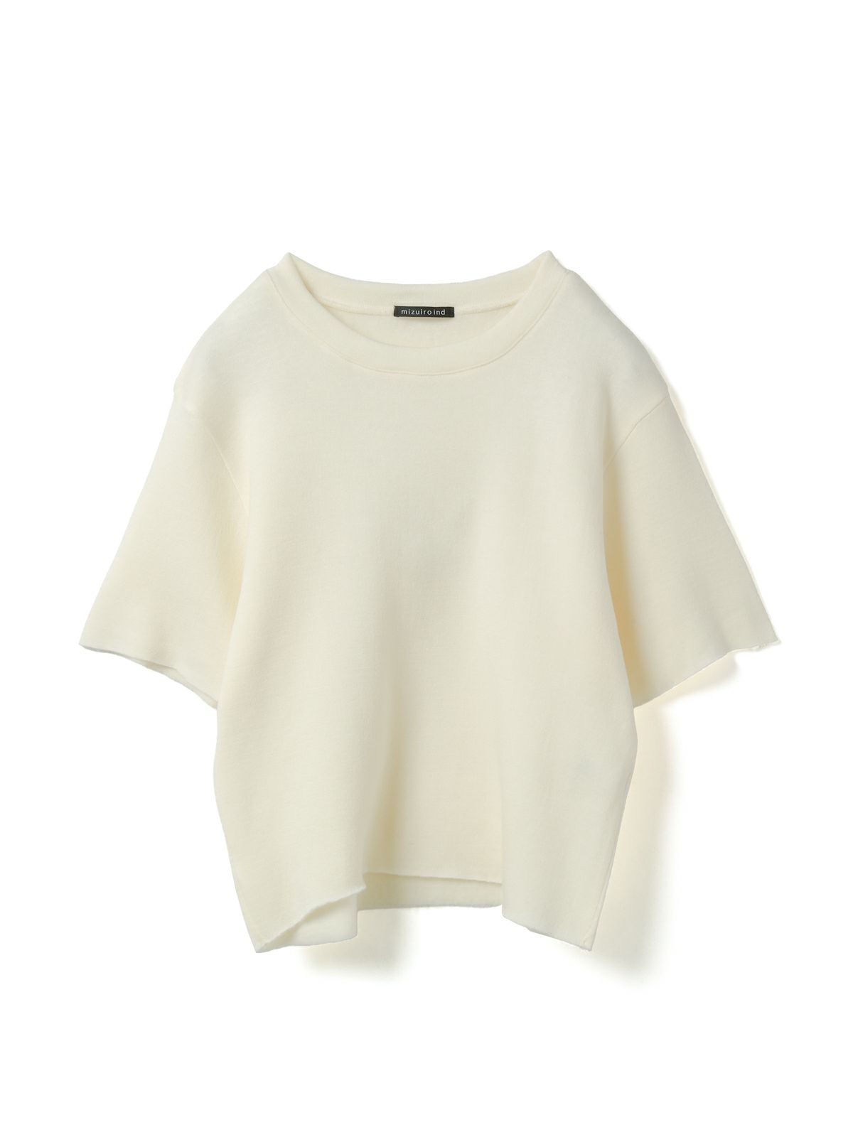 mizuiro ind パイルハーフスリーブワイドプルオーバー｜ MARcourt