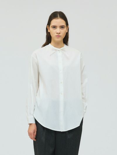 mizuiro ind プリーツカラーシャツ｜ MARcourt ONLINE STORE