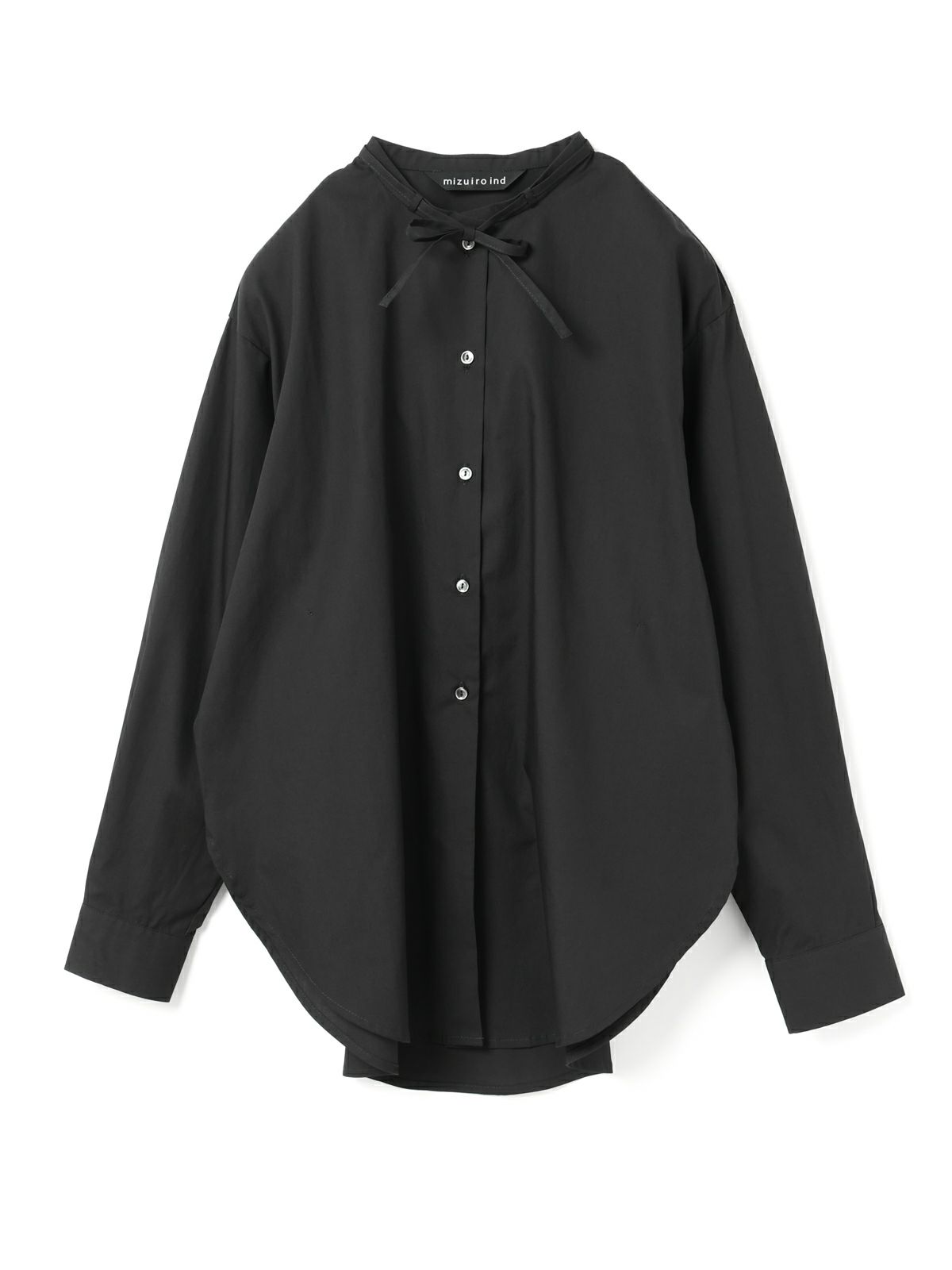 【超美品】8YARDS ♪ERITSUKI HYBRIDシャツ M 黒 mizuiro ind リボンタイロングシャツ｜ MARcourt ONLINE STORE