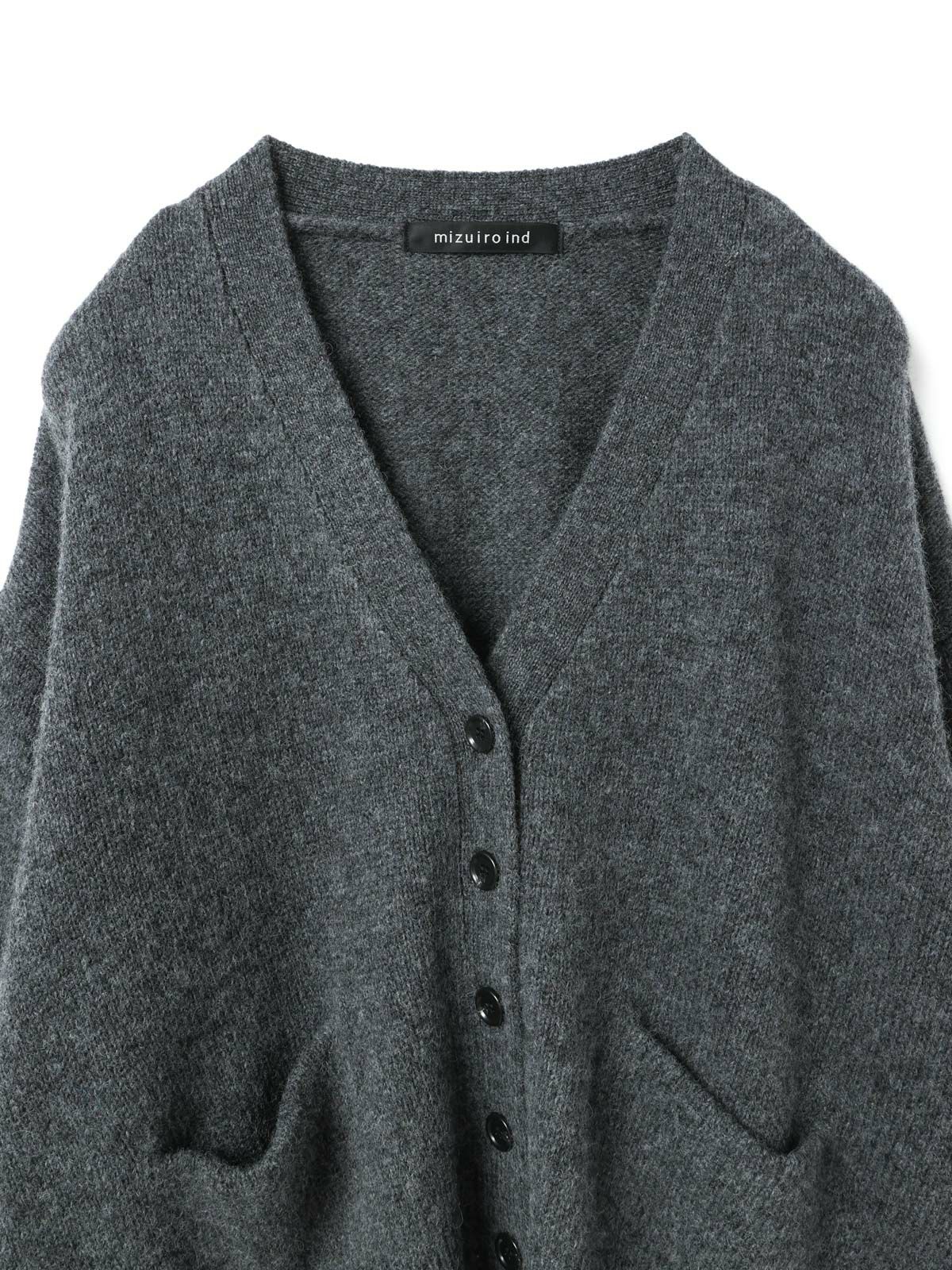 mizuiro ind MG/Vネックワイドカーディガン｜ MARcourt ONLINE STORE