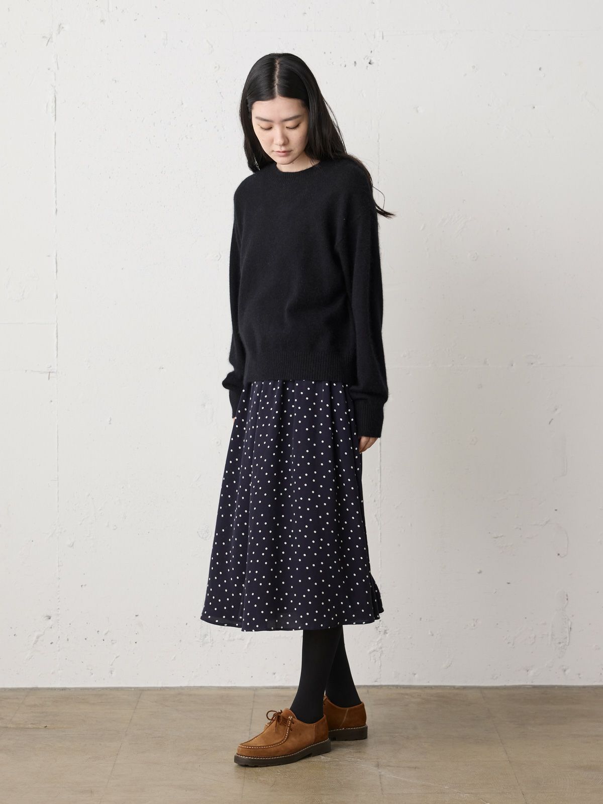 MidiUmi IPEKERプリントドットスカート｜ MARcourt ONLINE STORE