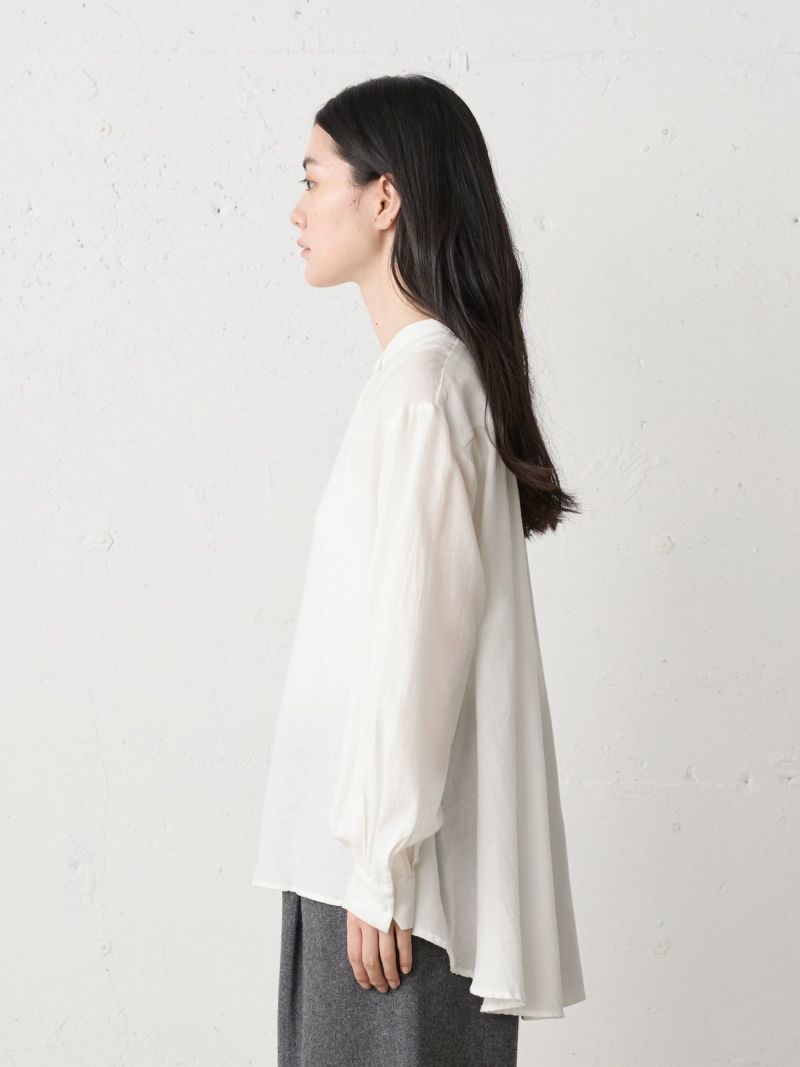 MidiUmi C/Wバックギャザーシャツ｜ MARcourt ONLINE STORE