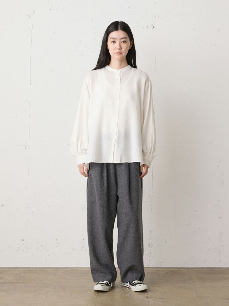 MidiUmi C/Wバックギャザーシャツ｜ MARcourt ONLINE STORE