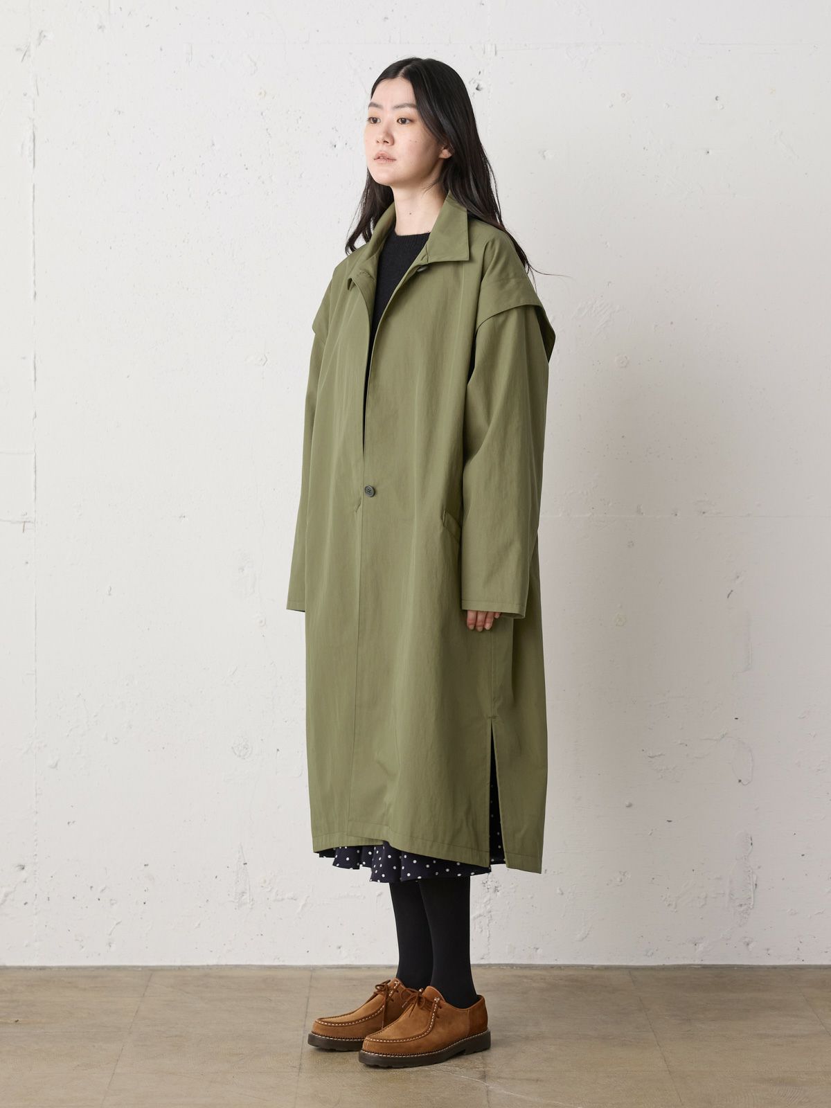 -M-［medium］days コート MidiUmi スタンドカラーコート｜ MARcourt ONLINE STORE - マーコート