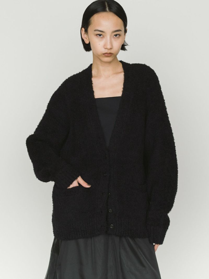 MIDIUMISOLID フェザーヤーンロングカーディガン｜ MARcourt ONLINE